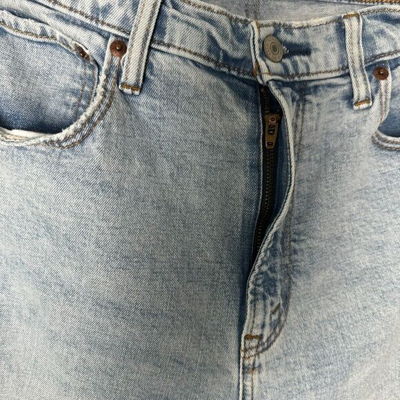 Abercrombie & Fitch Womens The Ankle Straight Ultra Hi Rise Jeans Blue Sz 30/10s - Picture 11 of 16